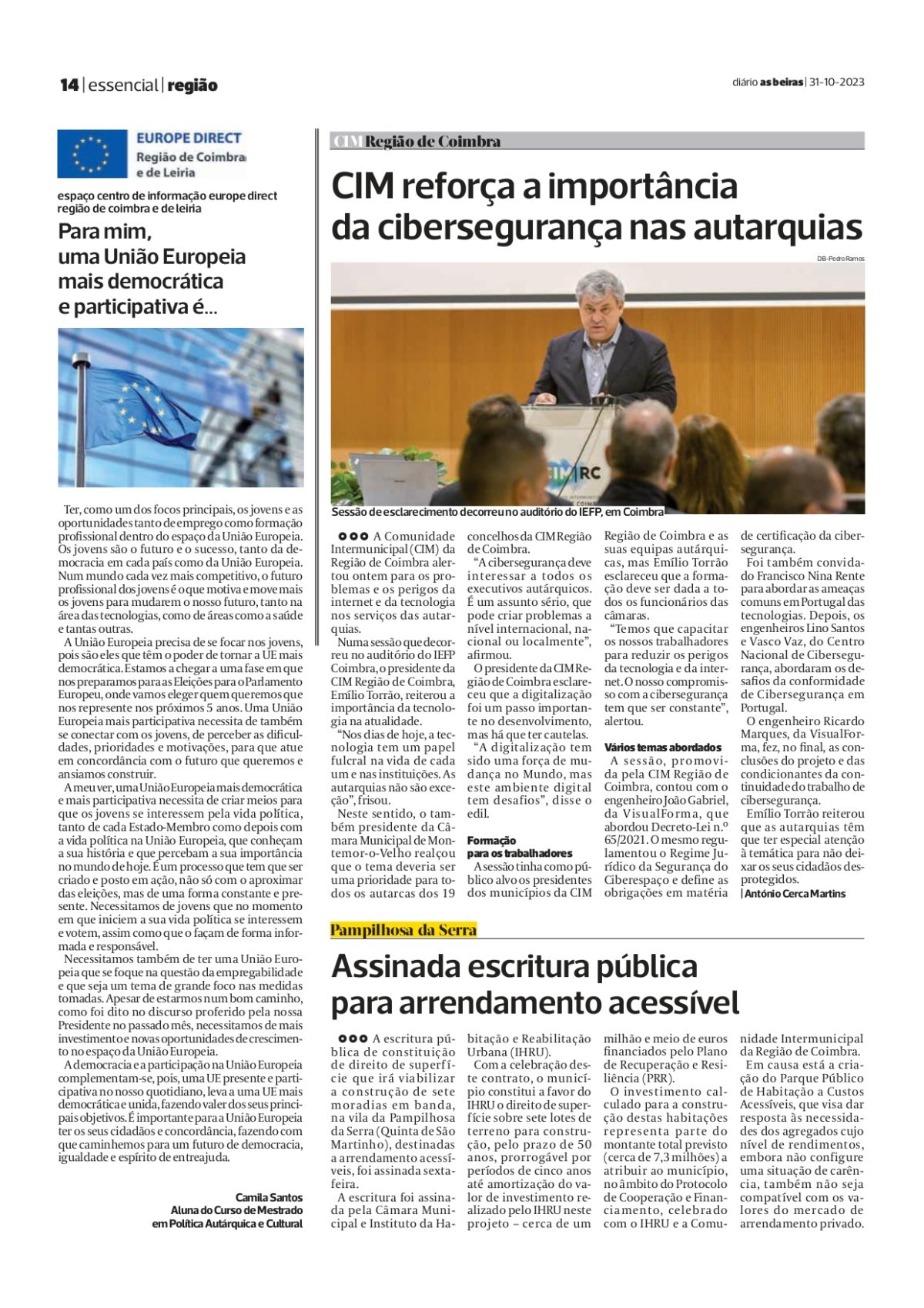 Para mim, uma Unio Europeia mais democrtica e participativa ... 