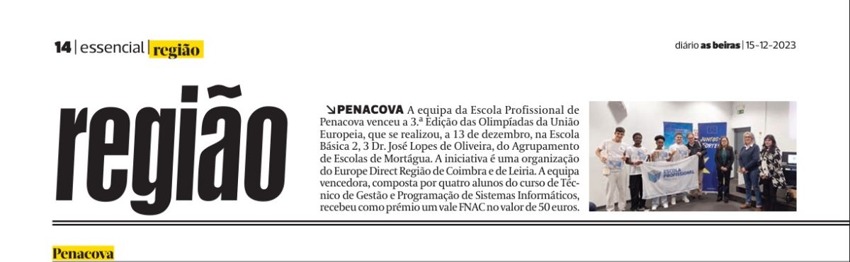 III Edio Olimpadas da Unio Europeia